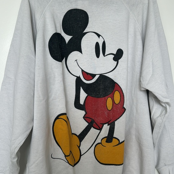 Vintage 80s 90s Disney Mickey oversized sweatshirt XXXXL - Picture 2 of 9